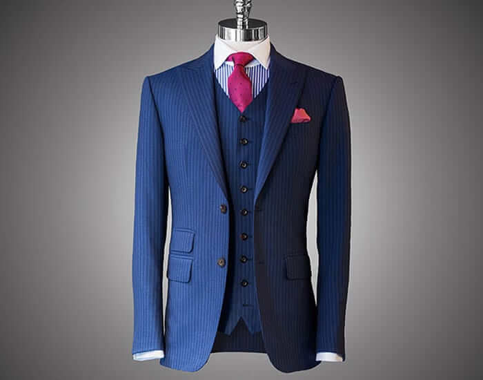 A collection of coordinated bespoke garments